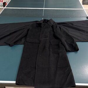 Banana Republic Black Wool Blend Coat -XSP